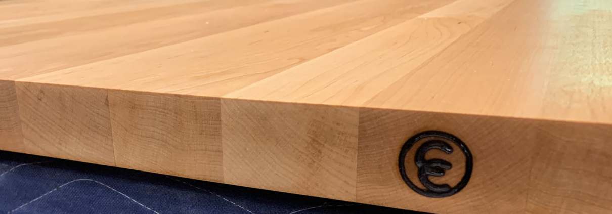 butcher block detail